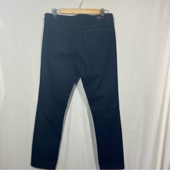 Paige Jeans Skyline Drive Classic‎ Rise Peg Leg Dark Blue 5 Pockets Size 30 - Picture 7 of 12